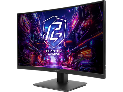 ASRock Phantom Gaming 27" 180 Hz VA QHD Gaming Monitor FreeSync (AMD Adaptive