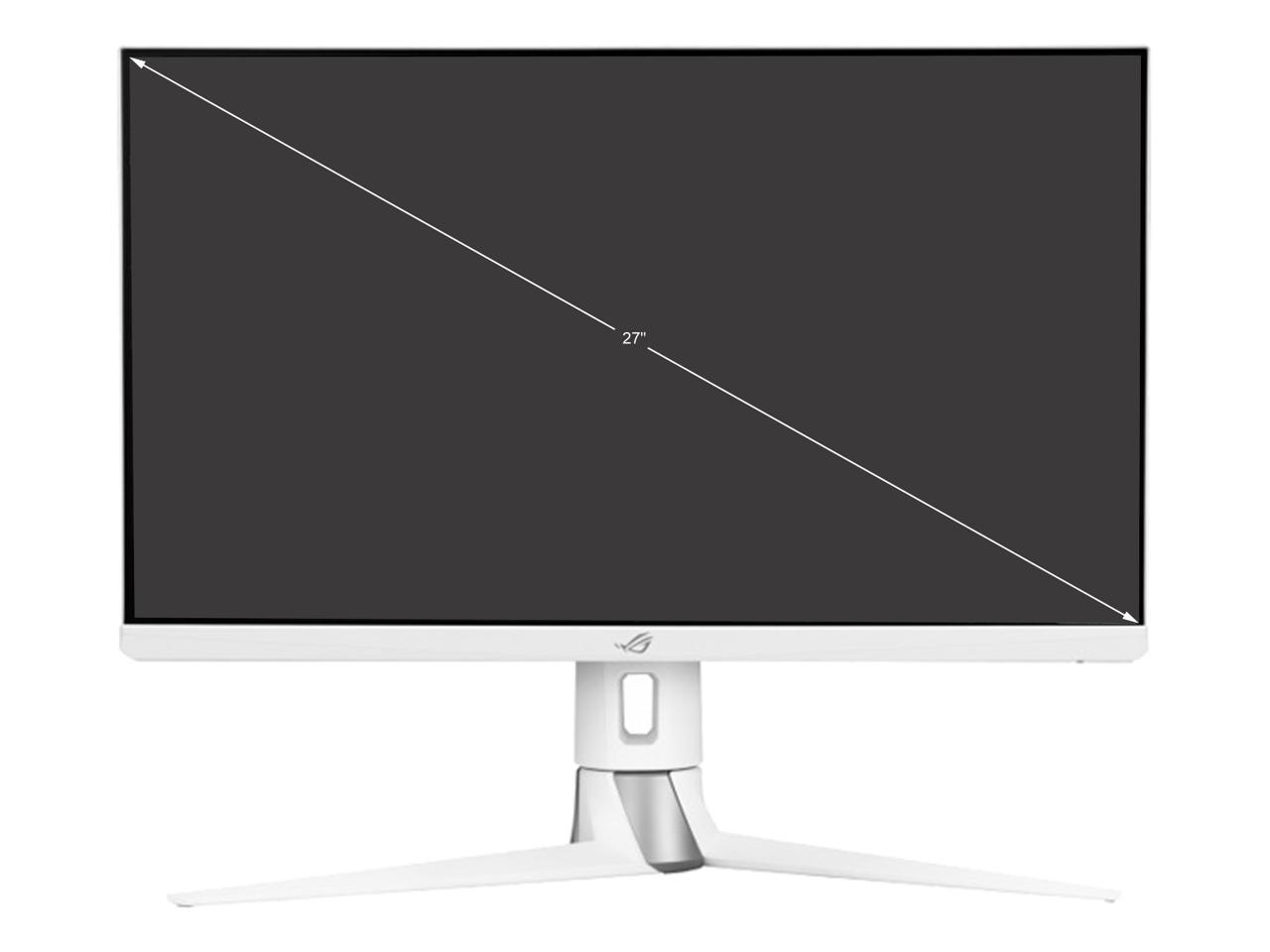 ASUS ROG Strix XG27AQ-W 27" 1440P HDR Gaming Monitor - White, QHD (2560 x 1440),