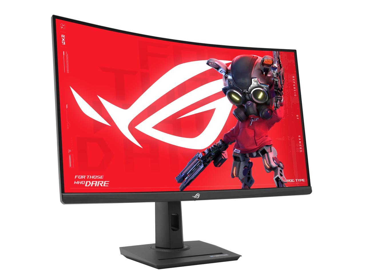 ASUS ROG Strix 32" 1440P USB-C Curved HDR Gaming Monitor (XG32WCS) - QHD, 180Hz,