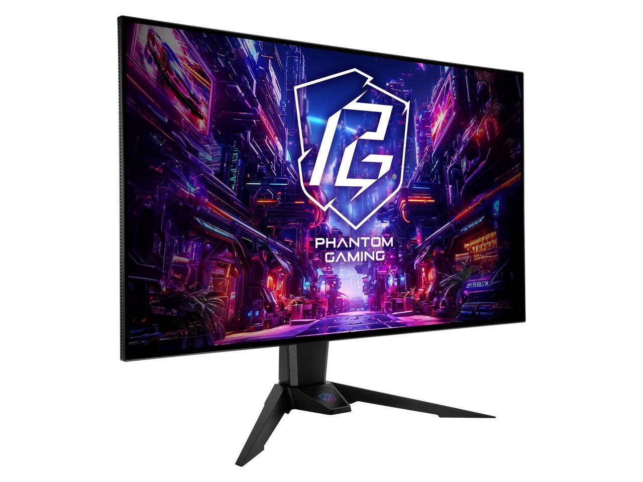 AsRock 31.5" 240Hz 4K/UHD (3840x2160) Flat WOLED Gaming Monitor, 0.03ms