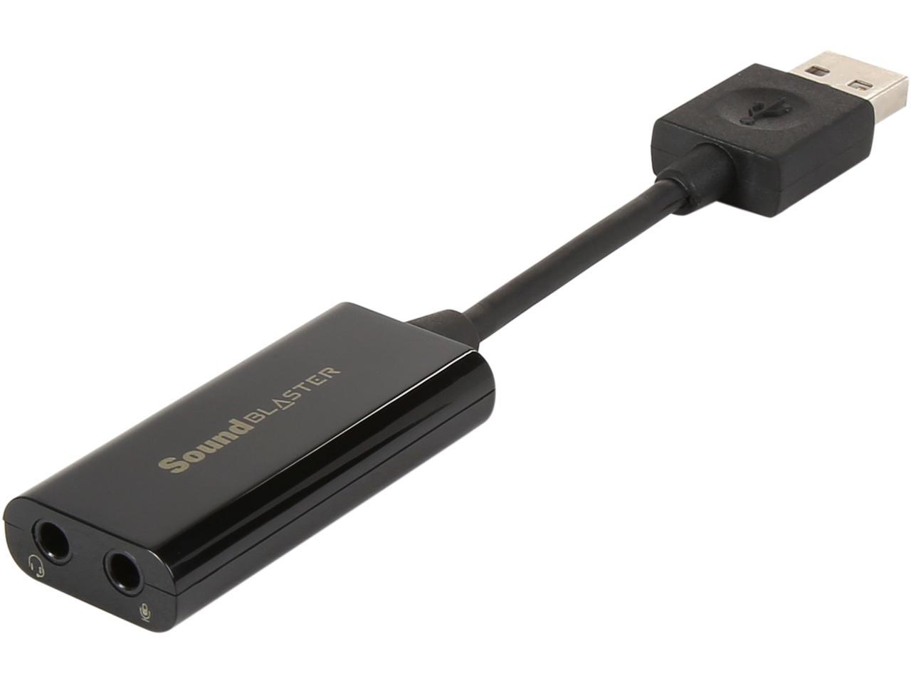 Creative Labs Sound Blaster Play! 3 External USB Sound Adapter for Windows and