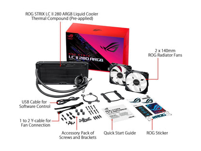 ASUS ROG STRIX LC II 280 ARGB 90RC00C1-M0AAY0 Water Cooler