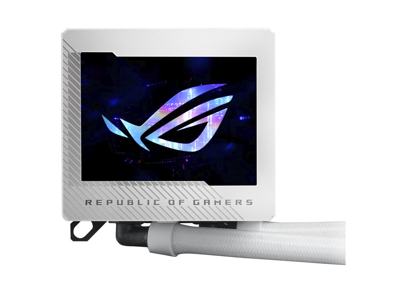 ASUS ROG Ryujin III 240 ARGB WHT all-in-one liquid CPU cooler with 240mm