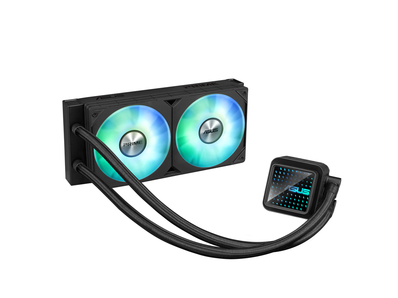 ASUS Prime LC 240 ARGB all-in-one AIO CPU liquid cooler AMD: AM5 & AM4 Intel: