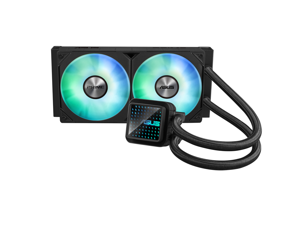 ASUS Prime LC 240 ARGB all-in-one AIO CPU liquid cooler AMD: AM5 & AM4 Intel: