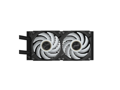 AORUS WATERFORCE X II 240 Liquid CPU Cooler, 240mm Radiator with 2x 120mm low