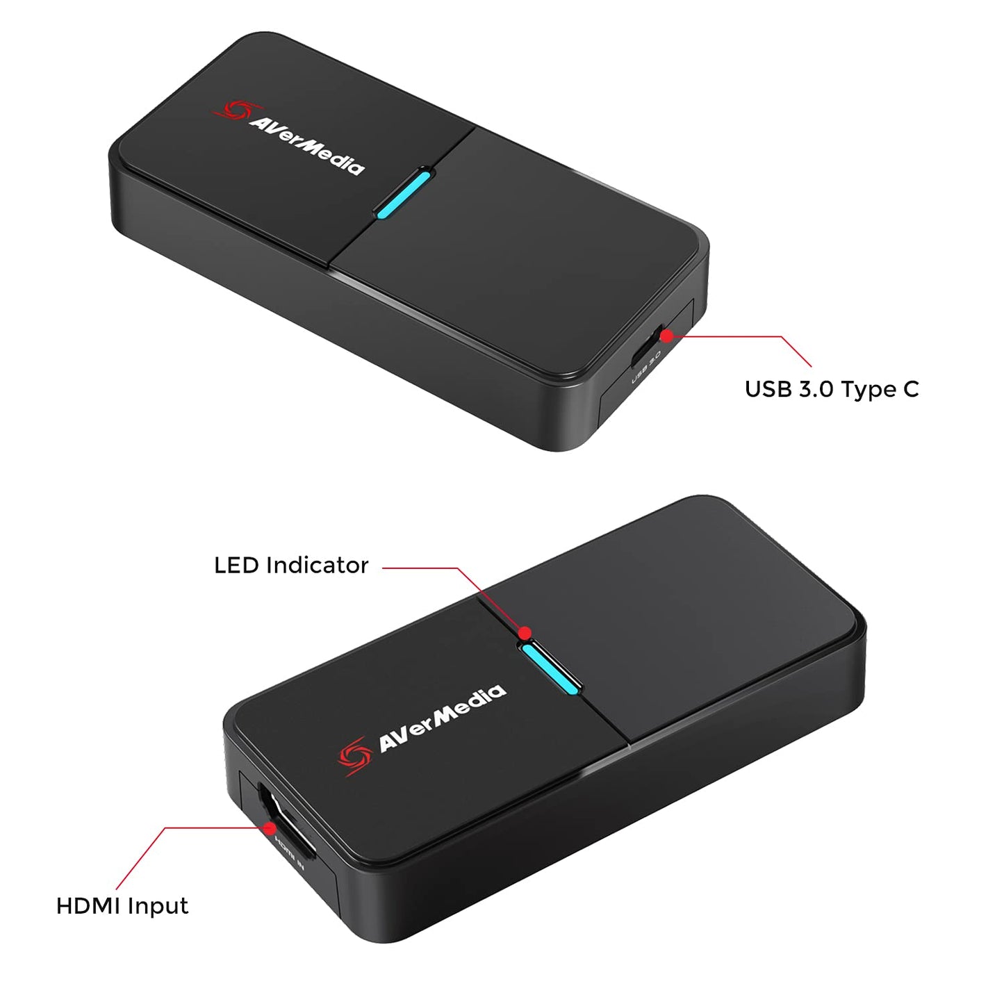 AVerMedia Live Streamer CAP 4K - USB 3.0 HDMI Video Capture Device. Broadcast,