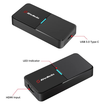 AVerMedia Live Streamer CAP 4K - USB 3.0 HDMI Video Capture Device. Broadcast,