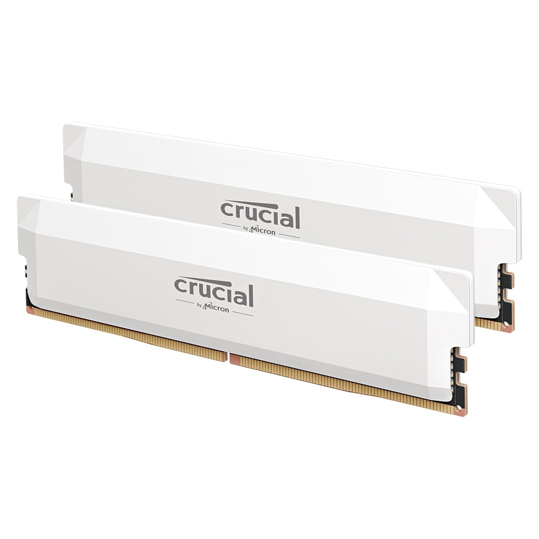 Crucial Pro Overclocking 32GB (2 x 16GB) DDR5 6400 (PC5 51200) Desktop Memory