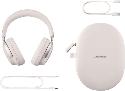 Bose QuietComfort Ultra Wireless Noise Cancelling Headphone - White Smoke