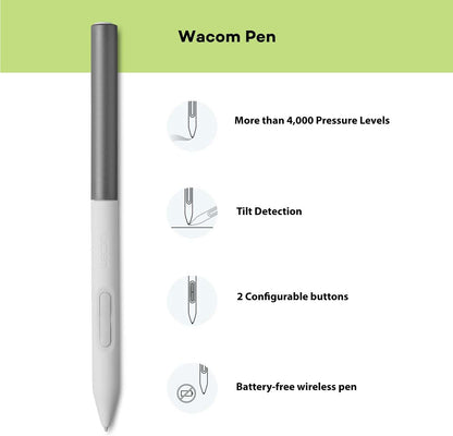 Wacom One Pen Display 12 USB-C Gen 2023 (DTC121W0A)