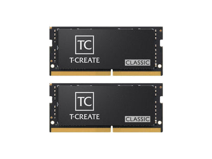 Team T-Create DDR4 32GB (2 x 16GB) 260 Pin Non-ECC Unbuffered DIMM Laptop Memory