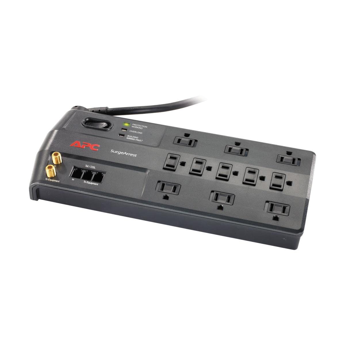 APC P11VNT3 8 Feet 11 Outlets 3020 Joules Surge Suppressors