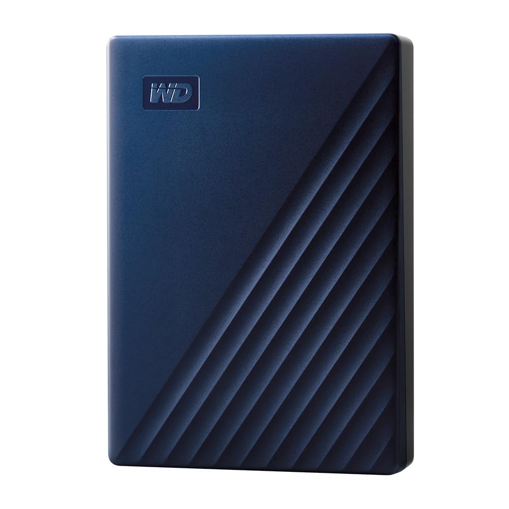 WD 4TB My Passport for Mac Portable External Hard Drive Storage USB-C/USB-A 3.2