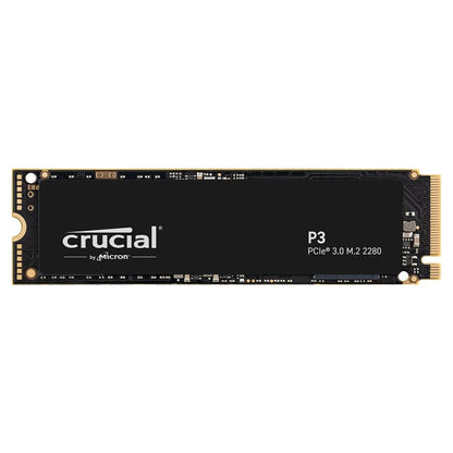 Crucial P3 2TB PCIe 3.0 3D NAND NVMe M.2 SSD, up to 3500MB/s - CT2000P3SSD8