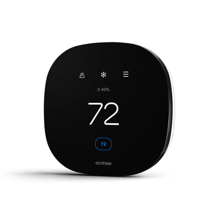 ecobee Lite SmartThermostat, Black, EB-STATE3LT-02 3 lite - 7 Day Programmable