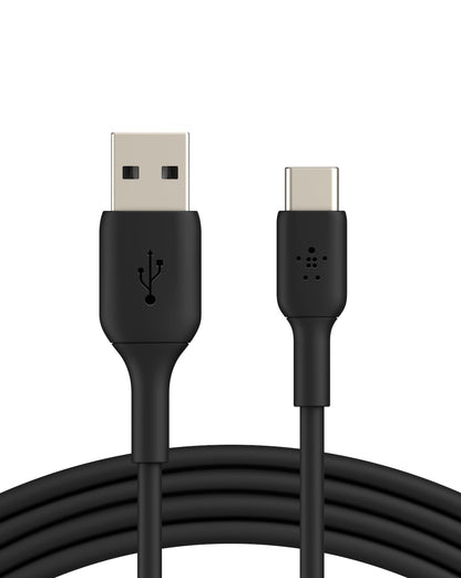 Belkin CAB001bt3MBK 9.8ft Black Boost Charge USB-C to USB Cable, USB Type-C