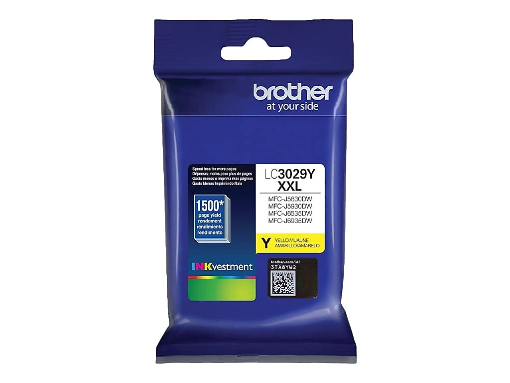 Brother LC3029Y Super High Yield Ink Cartridge - Yellow