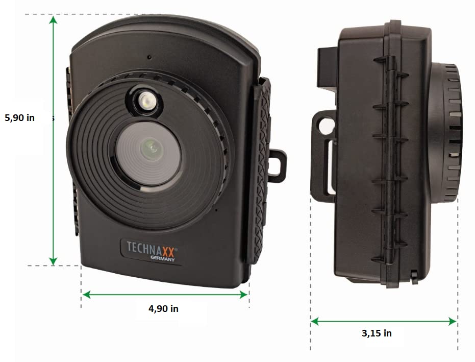 TECHNAXX TX-164 Indoor/Outdoor Time Lapse Camera Black (4922)