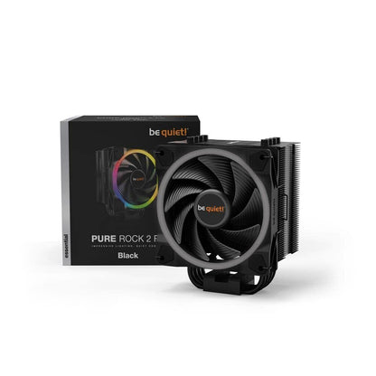 be quiet! Pure Rock 2 FX CPU Air Cooler | Black ARGB Air Cooler | LGA 1700 1200