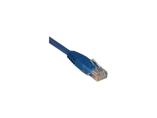 50Ft Cat5e / Cat5 350Mhz Molded Patch Cable Rj45 M/M Blue 50Ft