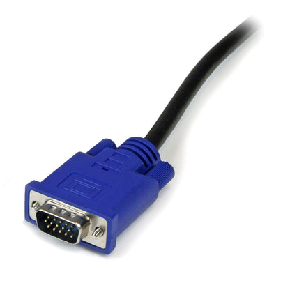 StarTech.com 10 ft. Ultra-Thin USB 2-in-1 KVM Cable SVECONUS10