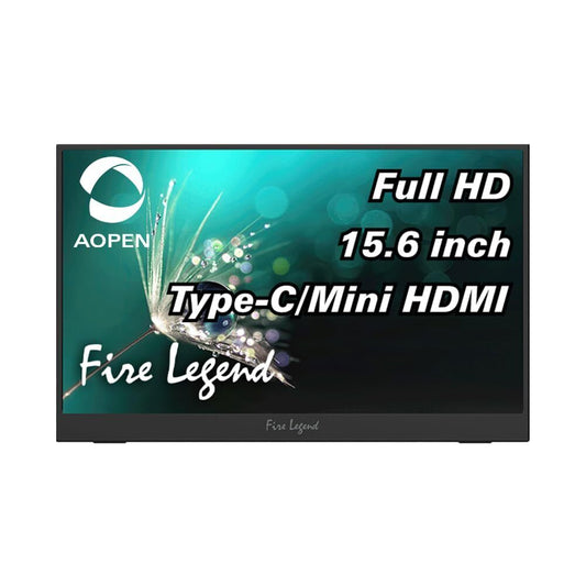 AOPEN 16PM1Q Abmiuuzx 15.6" Full HD 1920 x 1080 IPS Business Portable Monitor |