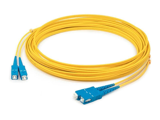 AddOn 1m Single-Mode Fiber (SMF) Duplex SC/SC OS1 Yellow Patch Cable
