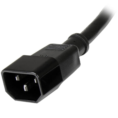 StarTech.com Model PXT100 6 ft. Monitor IEC320 Power Extension Cord M/F Male to