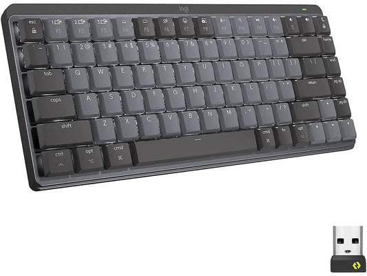 Logitech MX Mechanical Mini Wireless Illuminated Keyboard, Linear Switches,