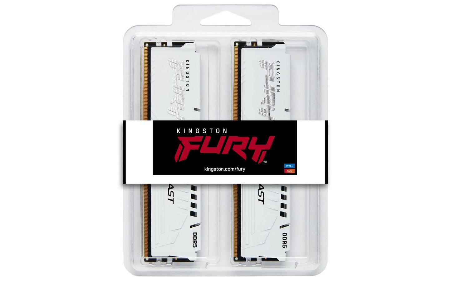 Kingston FURY Beast 32GB (2 x 16GB) 288-Pin PC RAM DDR5 6400 (PC5 51200) Memory
