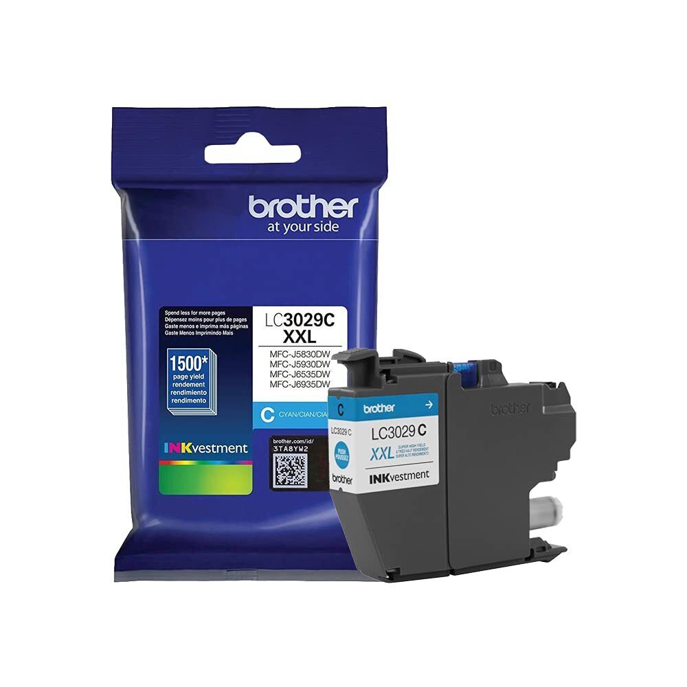 Brother LC3029C Super High Yield Ink Cartridge - Cyan