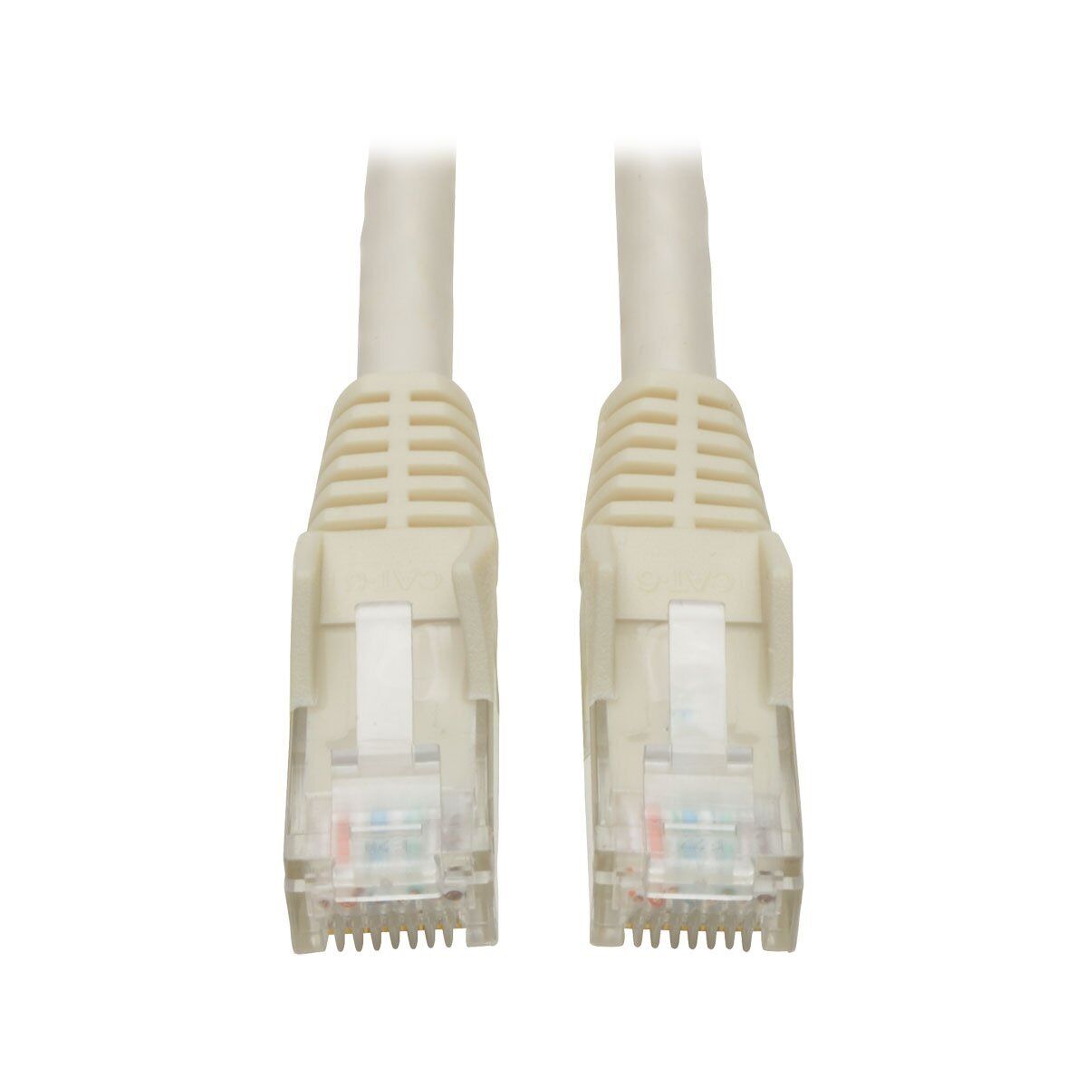 TRIPP LITE N201-002-WH 2 ft. Cat 6 White Gigabit Snagless Molded Patch Cable