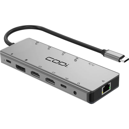 CODi 13-in-1 Multi-Port Adapter - Memory Card Reader - SD, microSD (TransFlash)