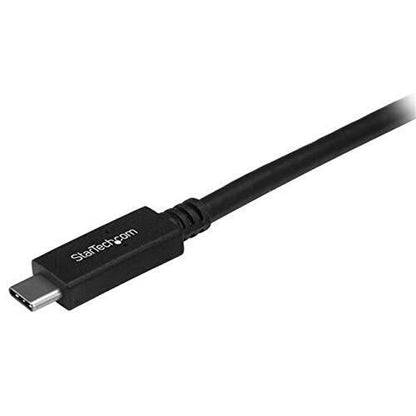 StarTech.com USB315CC2M Black USB-C Cable with Power Delivery (3A) - USB 3.0 -