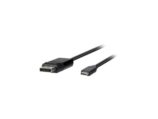 BELKIN B2B103-06-BLK 6 ft. USB-C to DisplayPort Cable Male to Male