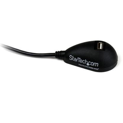 StarTech.com USBEXTAA5DSK Black Desktop USB Extension Cable - A Male to A Female