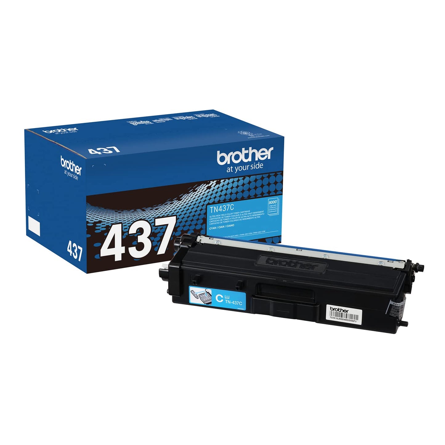 Brother TN437C Ultra High-Yield Toner 8000 Page-Yield Cyan