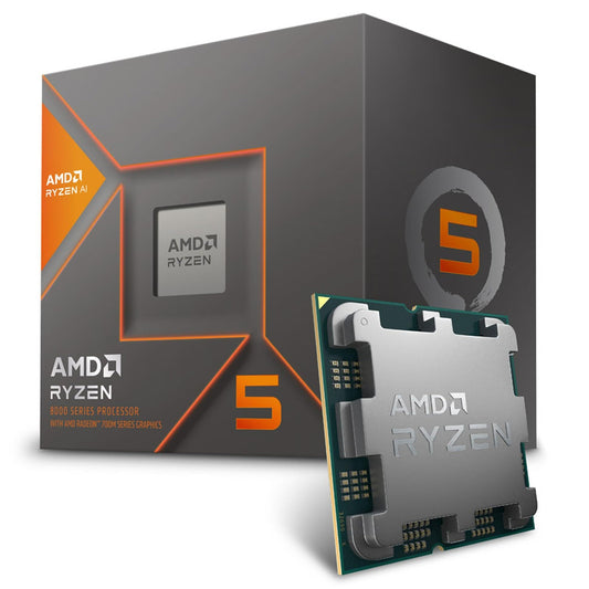 AMD Ryzen 5 8600G - Ryzen 5 8000-G Series 6-Core 4.3 GHz Socket AM5 65W AMD