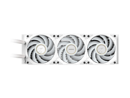 AORUS WATERFORCE X II 360 ICE Liquid CPU Cooler, 360mm Radiator with 3x 120mm