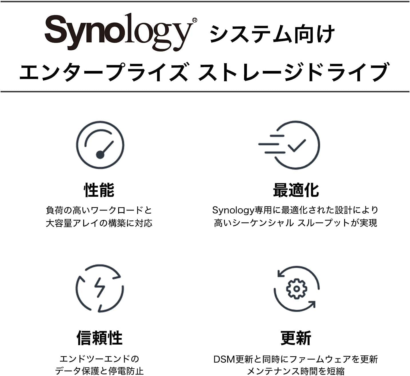 Synology HAT5310-8T 8TB 7200 RPM 256MB Cache SATA 6.0Gb/s 3.5" Enterprise 3.5"