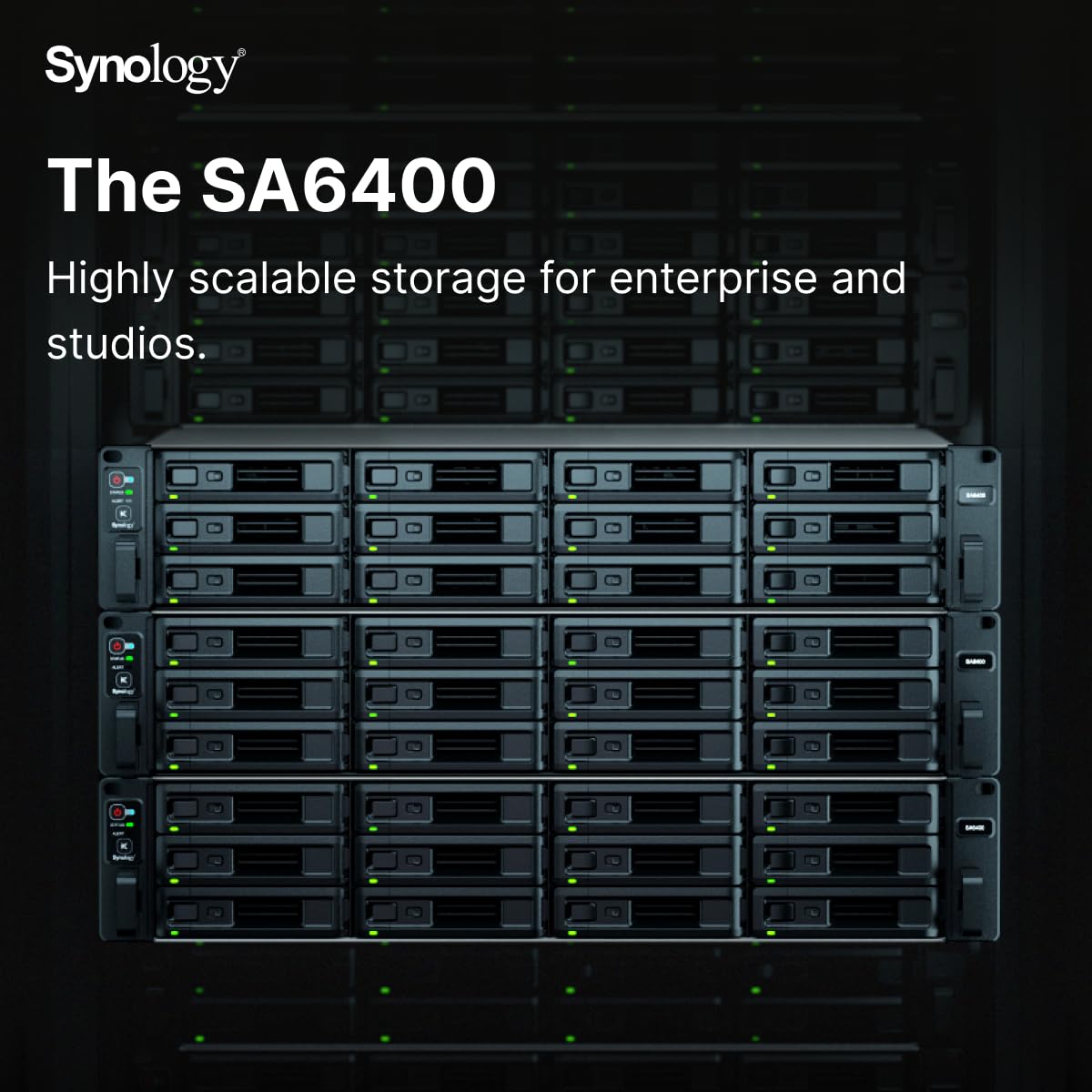 Synology SA6400 12Bay Rackmount NAS