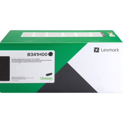 B341H00 High-Yield Return Program Toner Cartridge 3000 Page-Yield Black