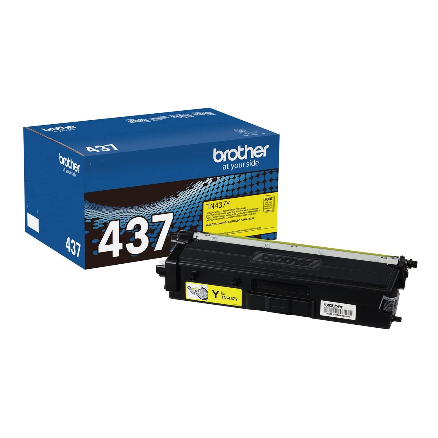 Brother TN437Y Ultra High-Yield Toner 8000 Page-Yield Yellow