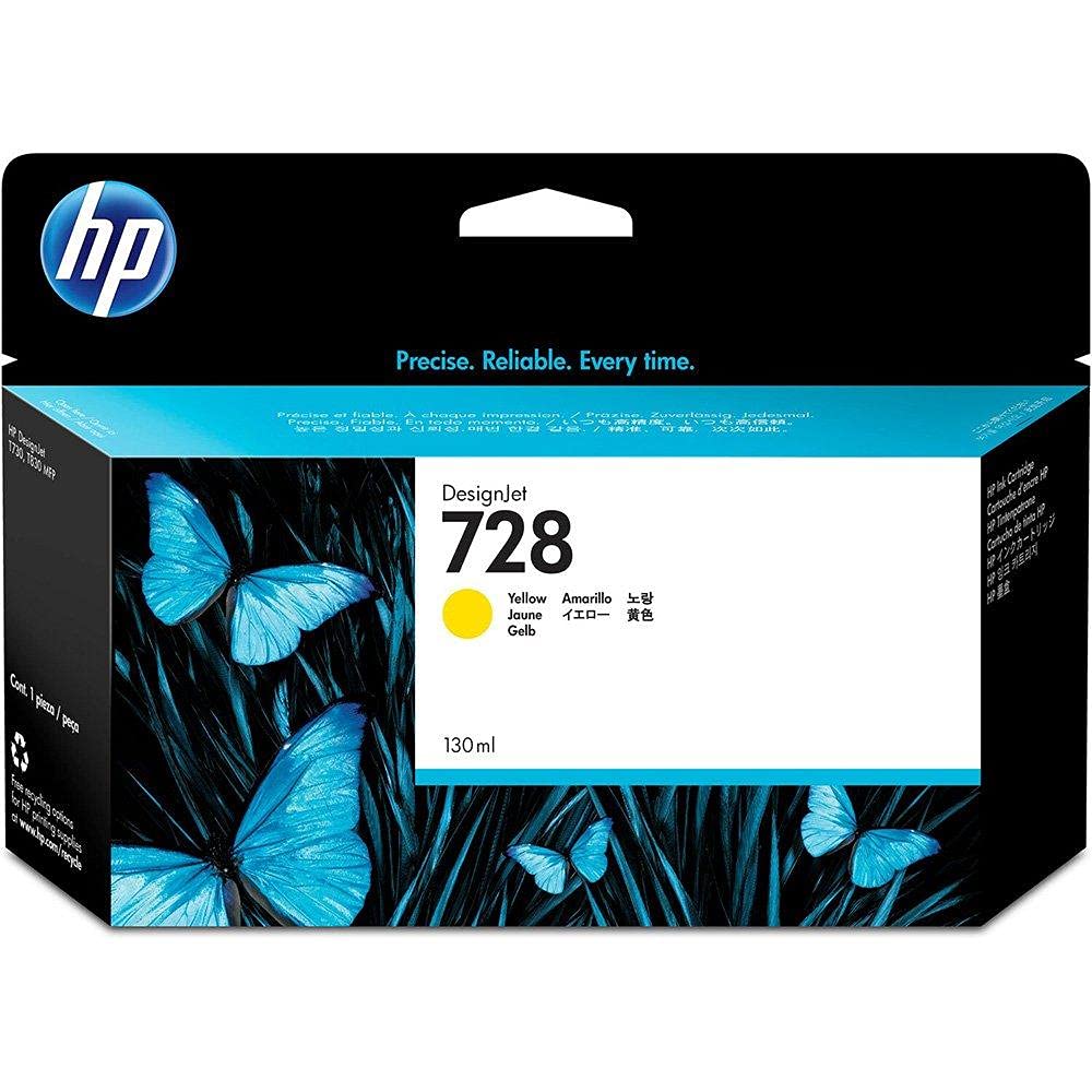 HP 728 Ink Cartridge - Yellow