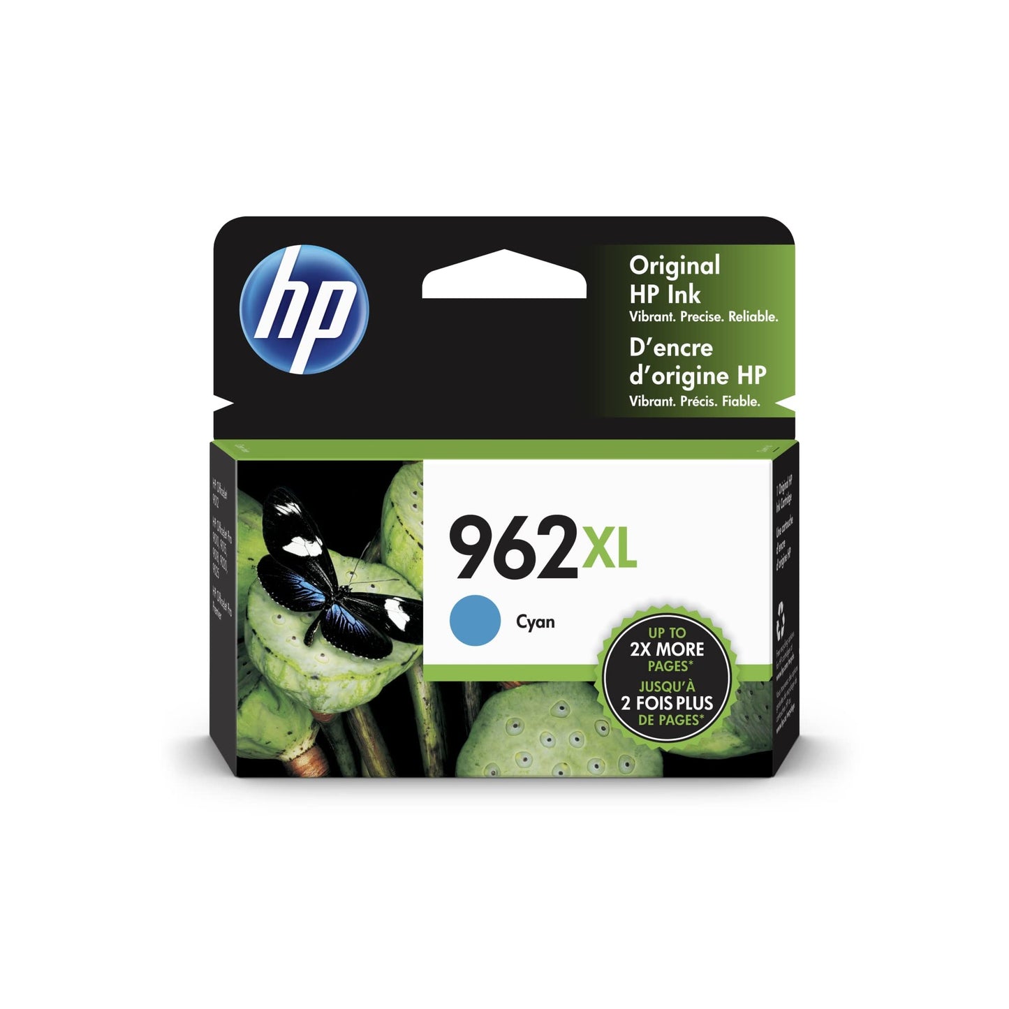 HP 962XL High Yield Ink Cartridge - Cyan