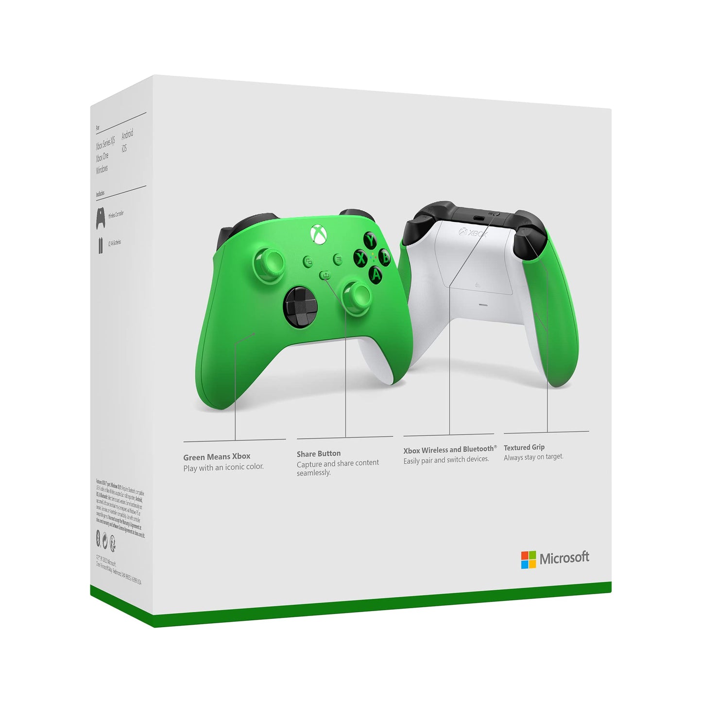 Xbox Wireless Controller - Velocity Green