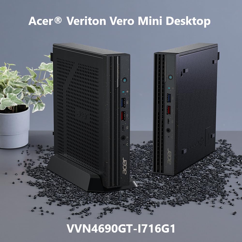 Acer Veriton VN4690GT VVN4690GT-I716G1 Desktop Computer - Intel Core i7 12th Gen