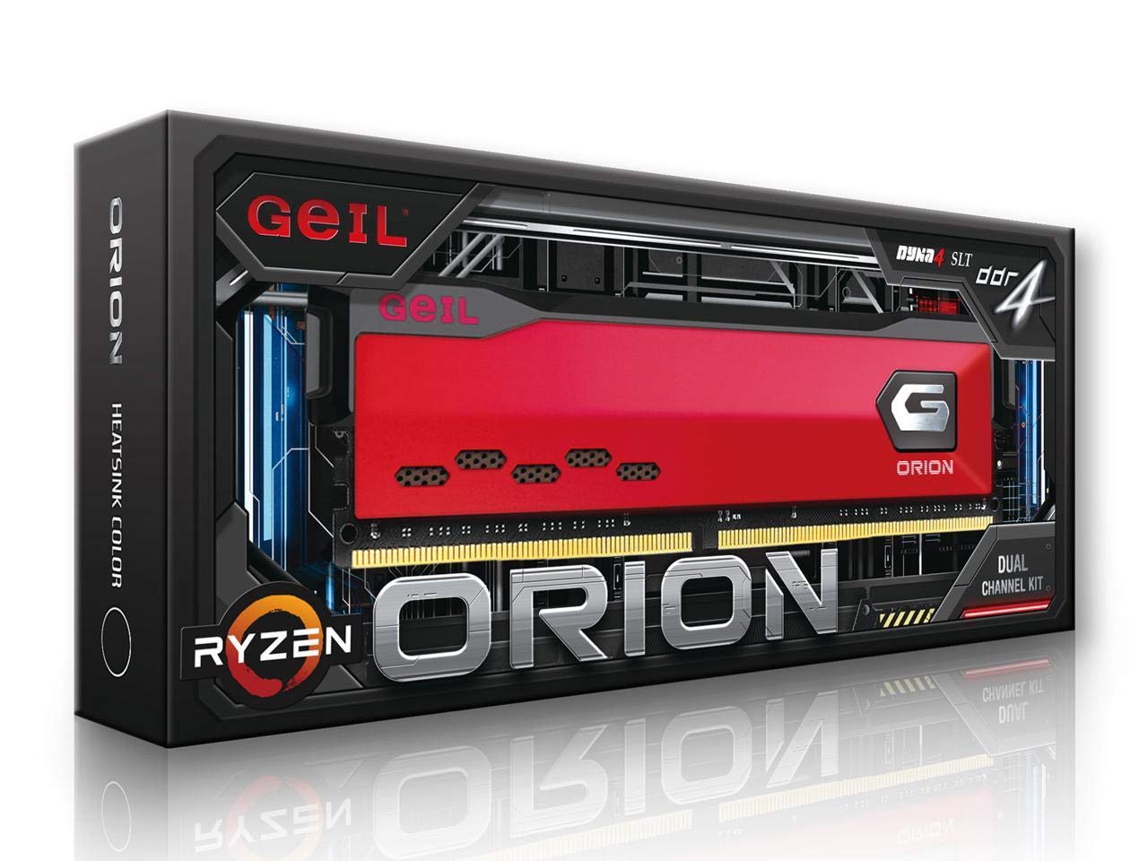 GeIL ORION 16GB (2 x 8GB) 288-Pin PC RAM DDR4 3600 (PC4 28800) Desktop Memory