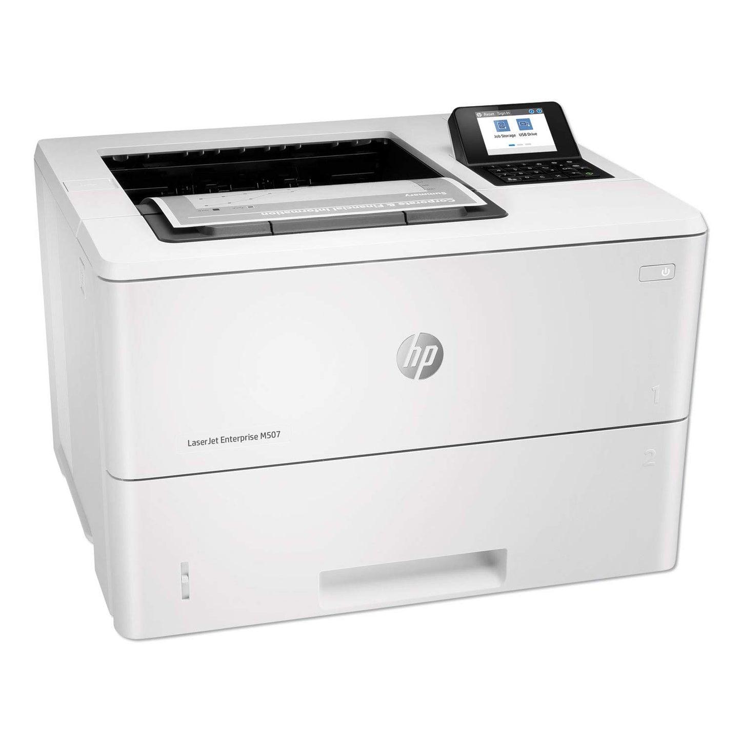 HP LaserJet Enterprise M507n Monochrome Airprint and ePrint Laser Printer